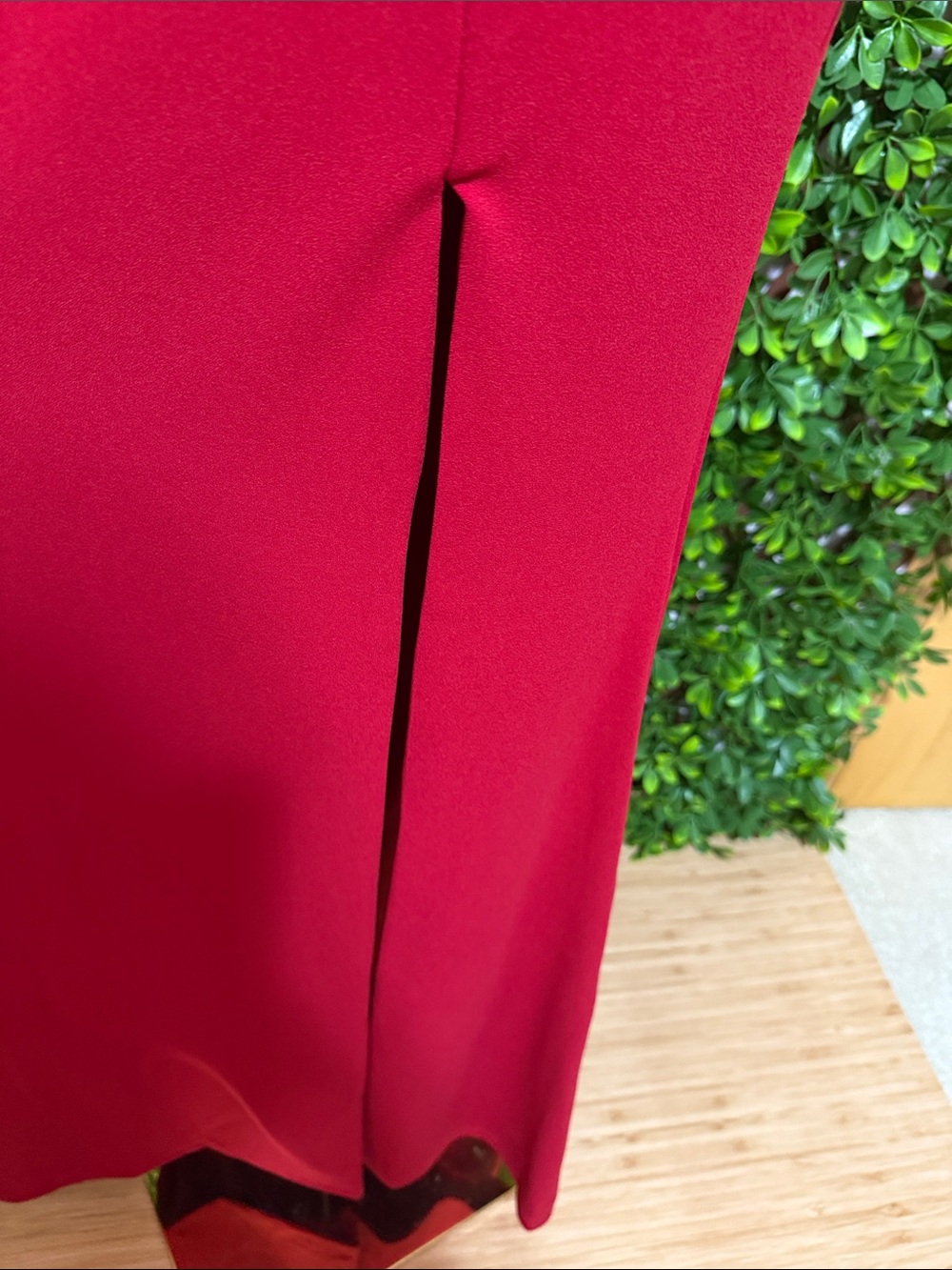 NWT- Spellbinding Allure Red Bustier Strapless Mermaid Maxi Dress - Picture 8 of 16